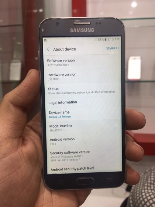 Samsung Galaxy J Emerge Gb Gb G Supported Pta Approved