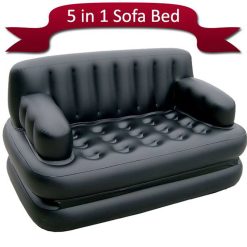 Alternative view of Sofa Air Bed Couch | 5 in 1 Air Sofa Bed | With Free Electric Pump Bestway