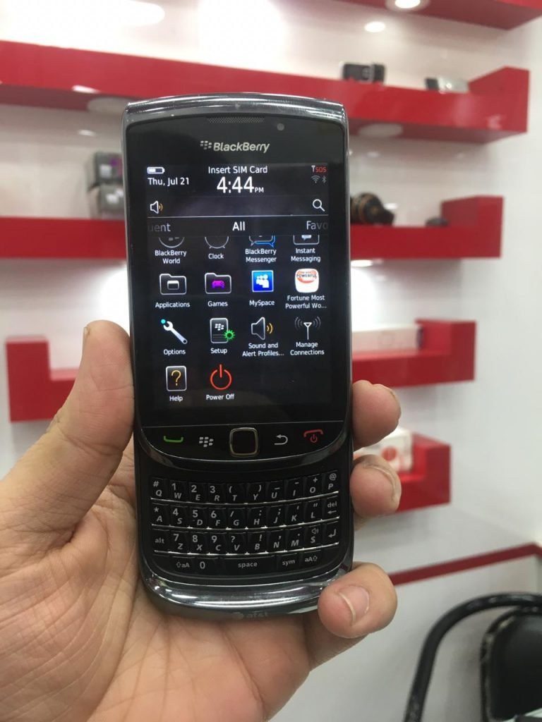 Blackberry Torch 9800 4gb Storage Wifi Classic Slider Phone Pta