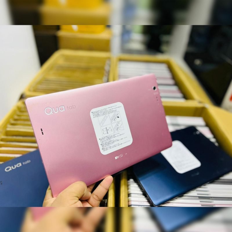 ☆液晶美品☆シムフリー☆LG QUA TAB PZ ピンク アンテナサービス！+