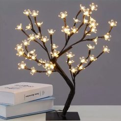 Blossom Tree Flower Lamp | Blossom Tree Light Desk | 48 LEDs | Table Lamp for Party | Home Decor | Warm White | Gadgets Alternative view of Blossom Tree Flower Lamp | Blossom Tree Light Desk | 48 LEDs | Table Lamp for Party | Home Decor | Warm White | Gadgets