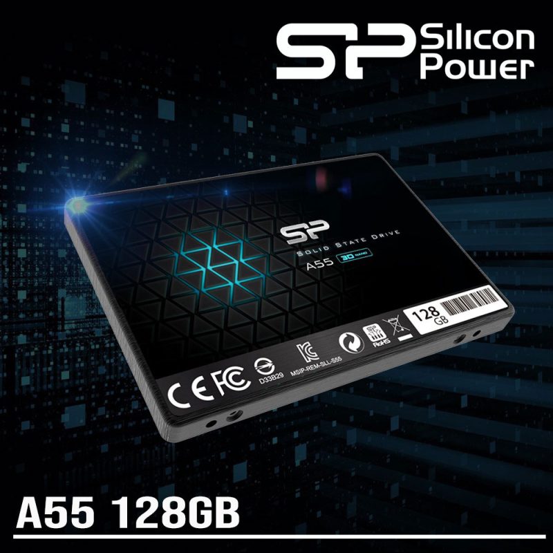 Silicon Power | 128GB SSD | 3D NAND A55 | SLC Cache Performance Boost ...