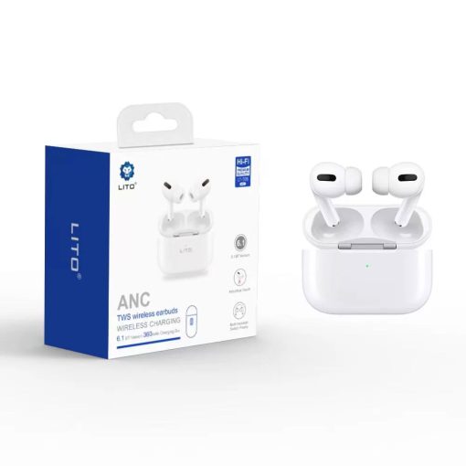 Lito LT-T05 Earbuds | Bluetooth 6.1 | ANC TWS Wireless Earphones | Waterproof And Sweat Resistant | Gadgets