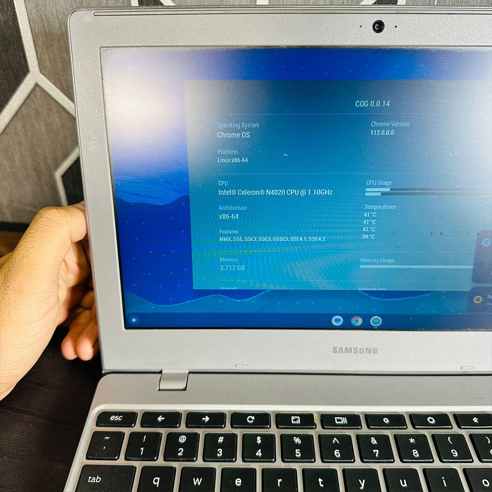 Samsung | Chromebook 4 | 35GB Storage | 4GB RAM | ‎1.10 GHz Intel ...