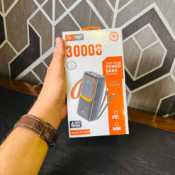 Alternative view of KALIO K-A160 | Power Bank | 30,000 mAh | USB Type C & Apple interface | 66W Fast Charging | Power Bank