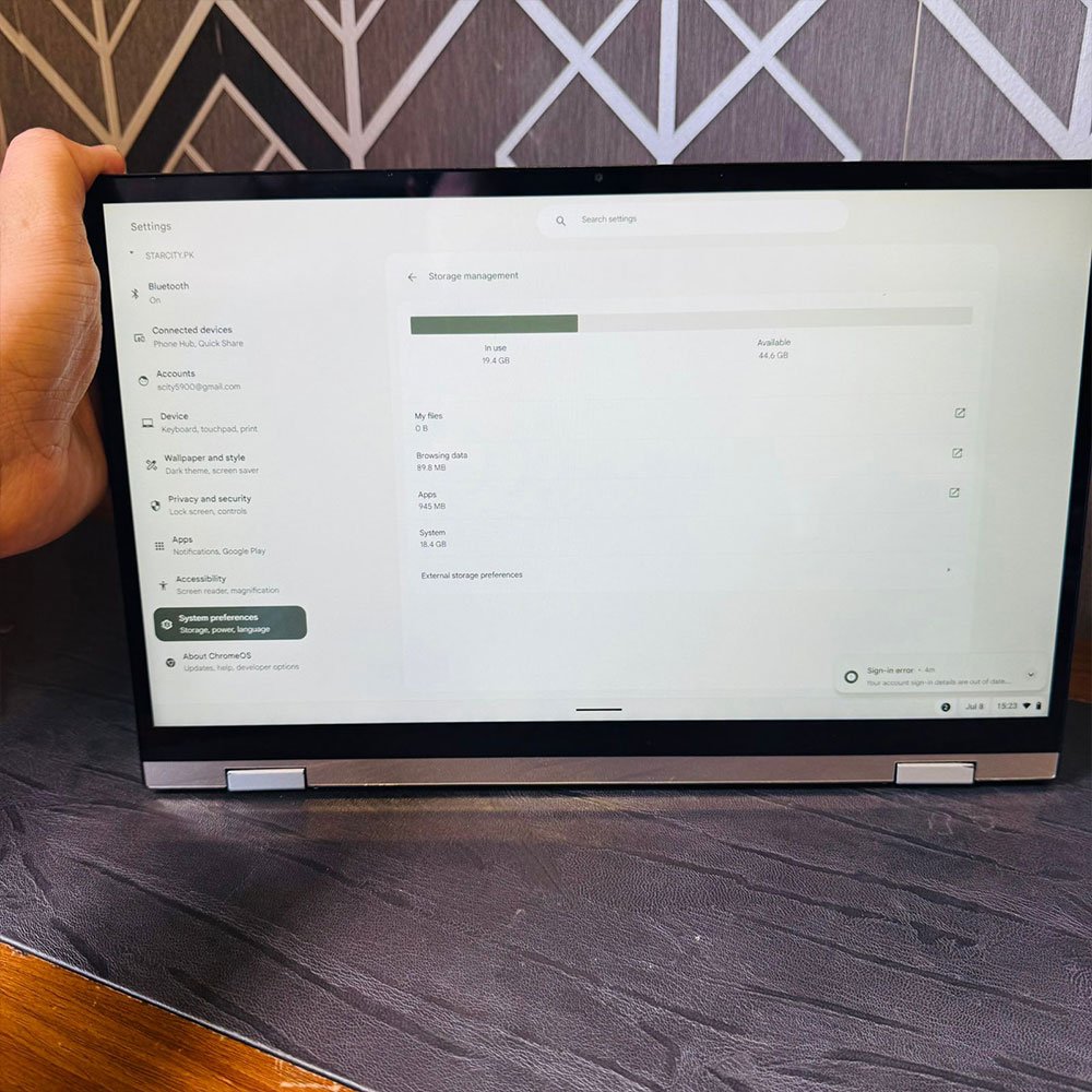 Acer Chromebook C433T Flip | 64GB Storage | 4GB RAM | Playstore Supported | 14" Full-HD Touchscreen Display | 2029 Updateable | Intel Core m3-8100Y 1.10GHz | Chromebook - Image 10