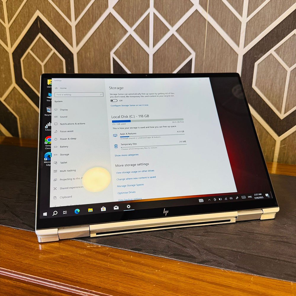 HP | Elite C1030 Chromebook | 128GB SSD | 16GB RAM | Core i7-10610U Quad-core Processor | 10th Gen | 13.3" Touch Screen Display | 360 Convertible | 1.8GHz Processor | Windows 10 | Chromebook - Image 8