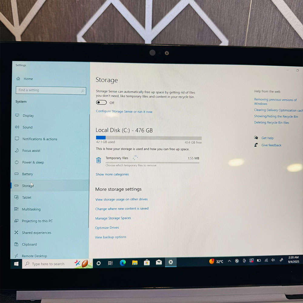 Dell | Latitude 7200 2-in-1 Laptop | 512GB SSD | 16GB RAM | Core i7 8th Generation | Intel Quad Core i7-8665U | 12.3″ Multi Touchscreen Display | Detachable Keyboard | Laptop Dell | Latitude 7200 2-in-1 Laptop | 512GB SSD | 16GB RAM | Core i7 8th Generation | Intel Quad Core i7-8665U | 12.3" Multi Touchscreen Display | Detachable Keyboard | Laptop - Image 9
