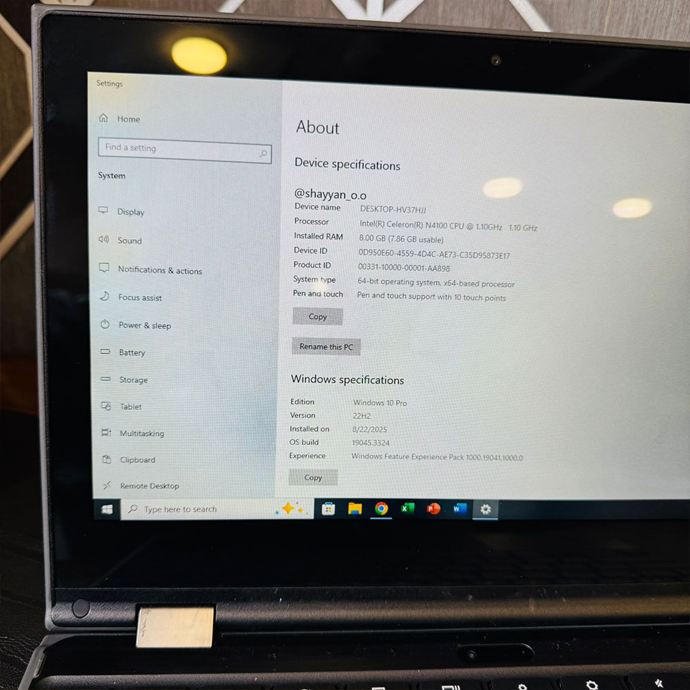 Lenovo | 500E 2nd Gen | 2 in 1 Chromebook | 64GB Storage | 8GB RAM | With Pen | 11.6″ Screen | 360 Rotatable Screen | Windows 10 | Chromebook Lenovo | 500E 2nd Gen | 2 in 1 Chromebook | 64GB Storage | 8GB RAM | With Pen | 11.6″ Screen | 360 Rotatable Screen | Windows 10 | Chromebook - Image 11
