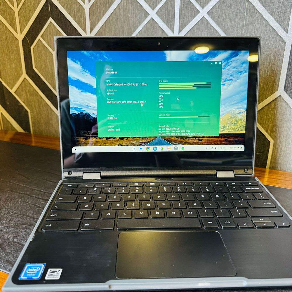 Lenovo | 500E 2nd Gen | 2 in 1 Chromebook | 64GB Storage | 8GB RAM | With Pen | 11.6″ Screen | 360 Rotatable Screen | Playstore Supported | Chromebook Lenovo | 500E 2nd Gen | 2 in 1 Chromebook | 64GB Storage | 8GB RAM | With Pen | 11.6″ Screen | 360 Rotatable Screen | Playstore Supported | Chromebook - Image 8