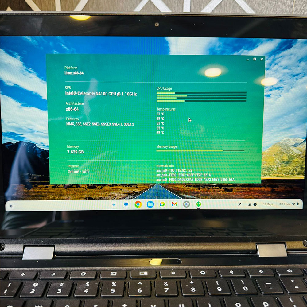 Lenovo | 500E 2nd Gen | 2 in 1 Chromebook | 64GB Storage | 8GB RAM | With Pen | 11.6″ Screen | 360 Rotatable Screen | Playstore Supported | Chromebook Lenovo | 500E 2nd Gen | 2 in 1 Chromebook | 64GB Storage | 8GB RAM | With Pen | 11.6″ Screen | 360 Rotatable Screen | Playstore Supported | Chromebook - Image 12