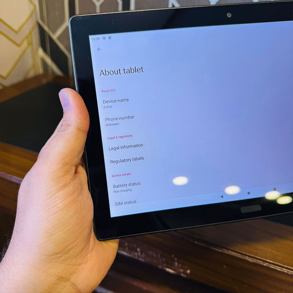 Lenovo Docomo D-41A | 64GB Storage | 4GB RAM | Qualcomm Snapdragon 662 | 10.1″ Display | Wi-Fi | 6500 mAh Battery | 8MP Camera | Tablet PC Lenovo Docomo D-41A | 64GB Storage | 4GB RAM | Qualcomm Snapdragon 662 | 10.1" Display | Wi-Fi | 6500 mAh Battery | 8MP Camera | Tablet PC - Image 10