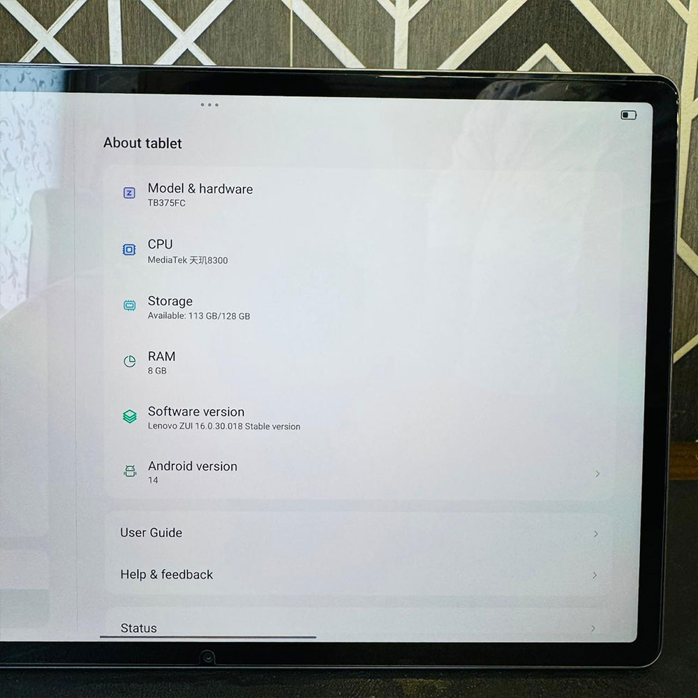 Lenovo Idea Tab Pro | 128GB Storage | 8GB RAM | Mediatek Dimensity 8300 | 12.7″ Display | 13MP Camera | 10200 mAh Battery | Tablet PC Lenovo Idea Tab Pro | 128GB Storage | 8GB RAM | Mediatek Dimensity 8300 | 12.7" Display | 13MP Camera | 10200 mAh Battery | Tablet PC - Image 11