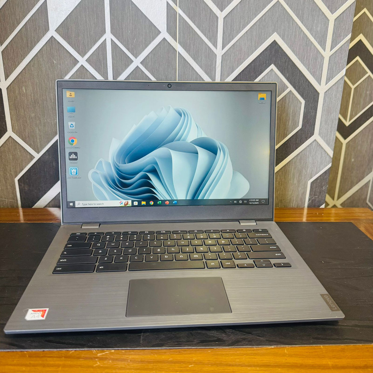 Lenovo | ChromeBook 14E | 4GB RAM | 32GB Storage | 14″ Full HD Display | Windows 10 | AMD A4-9120C Dual-Core | 9th Gen Processor | 10 Hours Battery | ChromeBook Lenovo | ChromeBook 14E | 4GB RAM | 32GB Storage | 14" Full HD Display | Windows 10 | AMD A4-9120C Dual-Core | 9th Gen Processor | 10 Hours Battery | ChromeBook - Image 2
