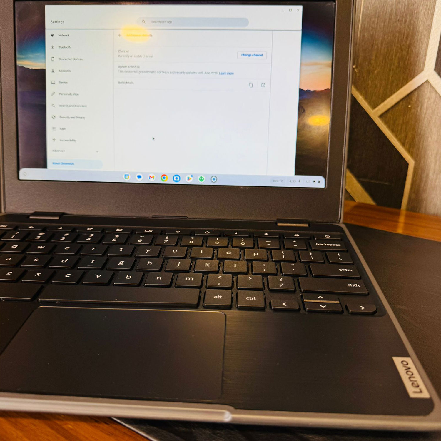 Lenovo | Chromebook 100E 2nd Gen AST | 4GB RAM | 32GB Storage | AMD A4-9120C 1.60Ghz Processor | 11.6" Display | Webcam | Playstore Supported | 2029 Updatable | Chromebook - Image 8