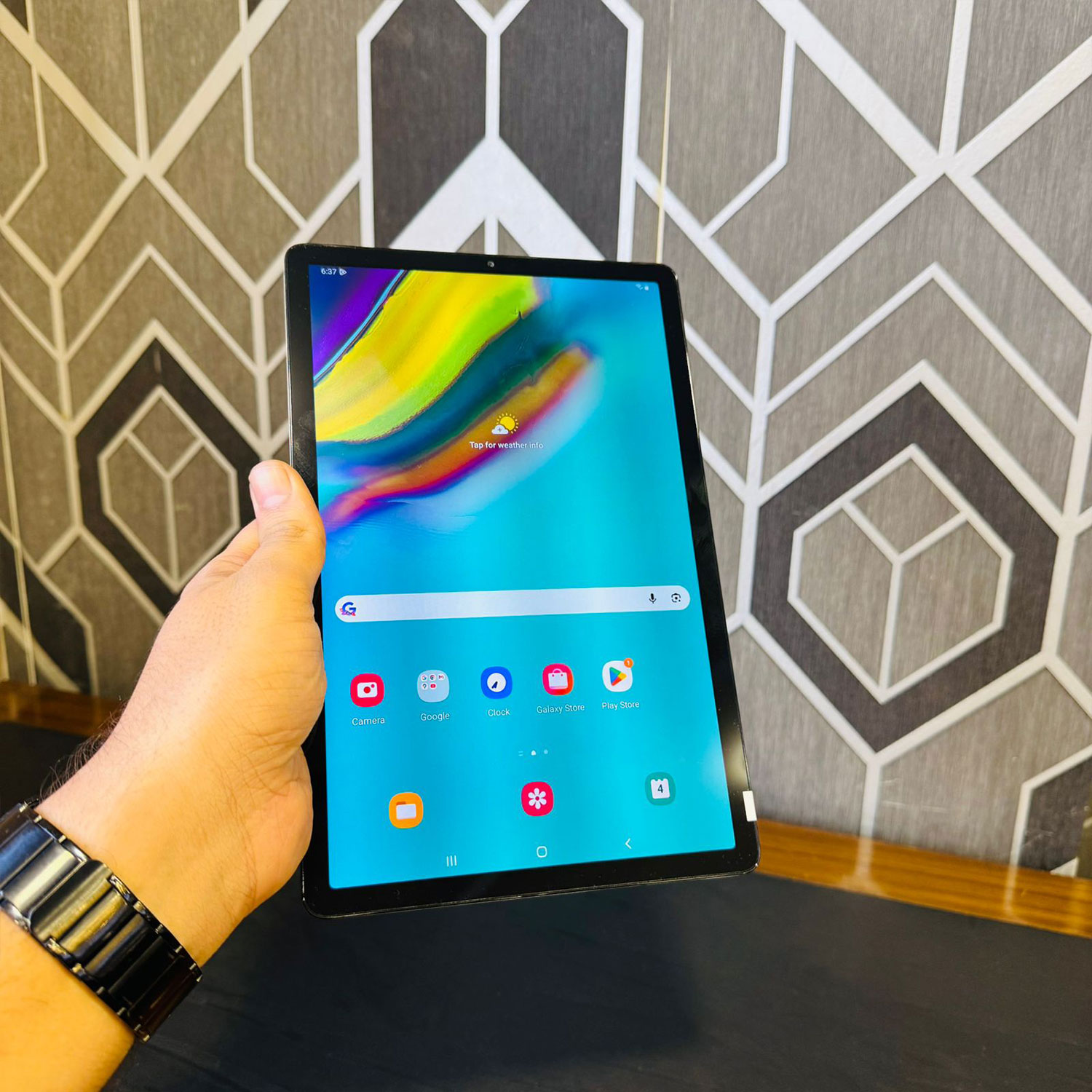 Samsung Galaxy Tab S5e | 64GB ROM | 4GB RAM | 10.5″ Display | Snapdragon 670 | Android 11 | 7040 mAh Battery | WiFi | Tablet PC Samsung Galaxy Tab S5e | 64GB ROM | 4GB RAM | 10.5" Display | Snapdragon 670 | Android 11 | 7040 mAh Battery | WiFi | Tablet PC - Image 2