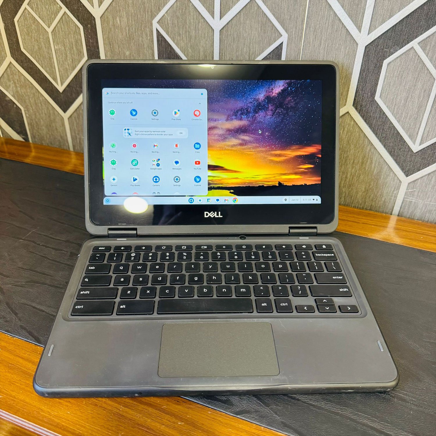 Dell Chromebook 3100 | Intel Celeron Processor | 4GB Ram | 64GB Storage | Playstore Supported | 2029 Updateable | x360 Rotatable | 11.6" Touchscreen Display | Chromebook - Image 5