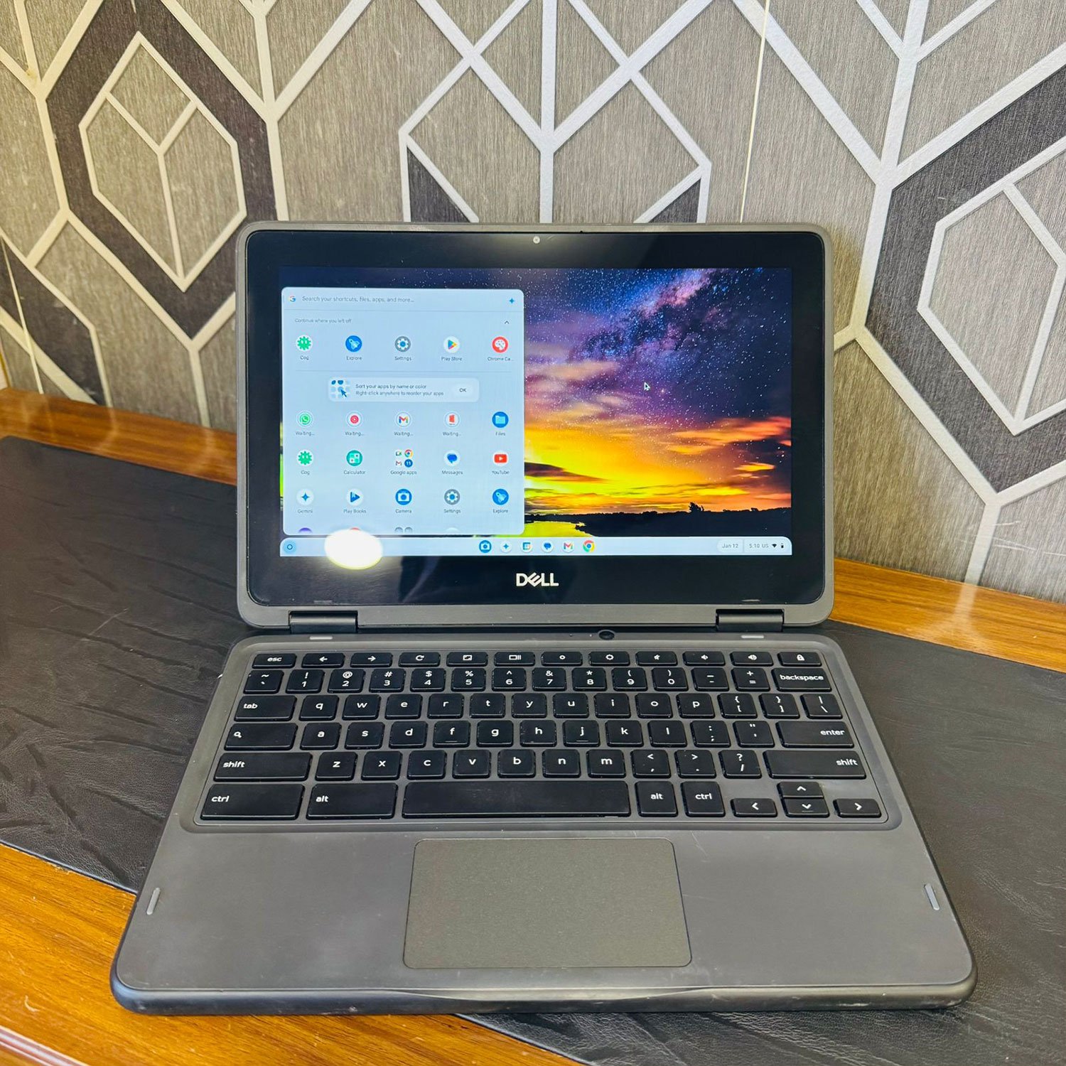Dell Chromebook 3100 | Intel Celeron Processor | 4GB Ram | 64GB Storage | Playstore Supported | 2029 Updateable | x360 Rotatable | 11.6" Touchscreen Display | Chromebook - Image 4