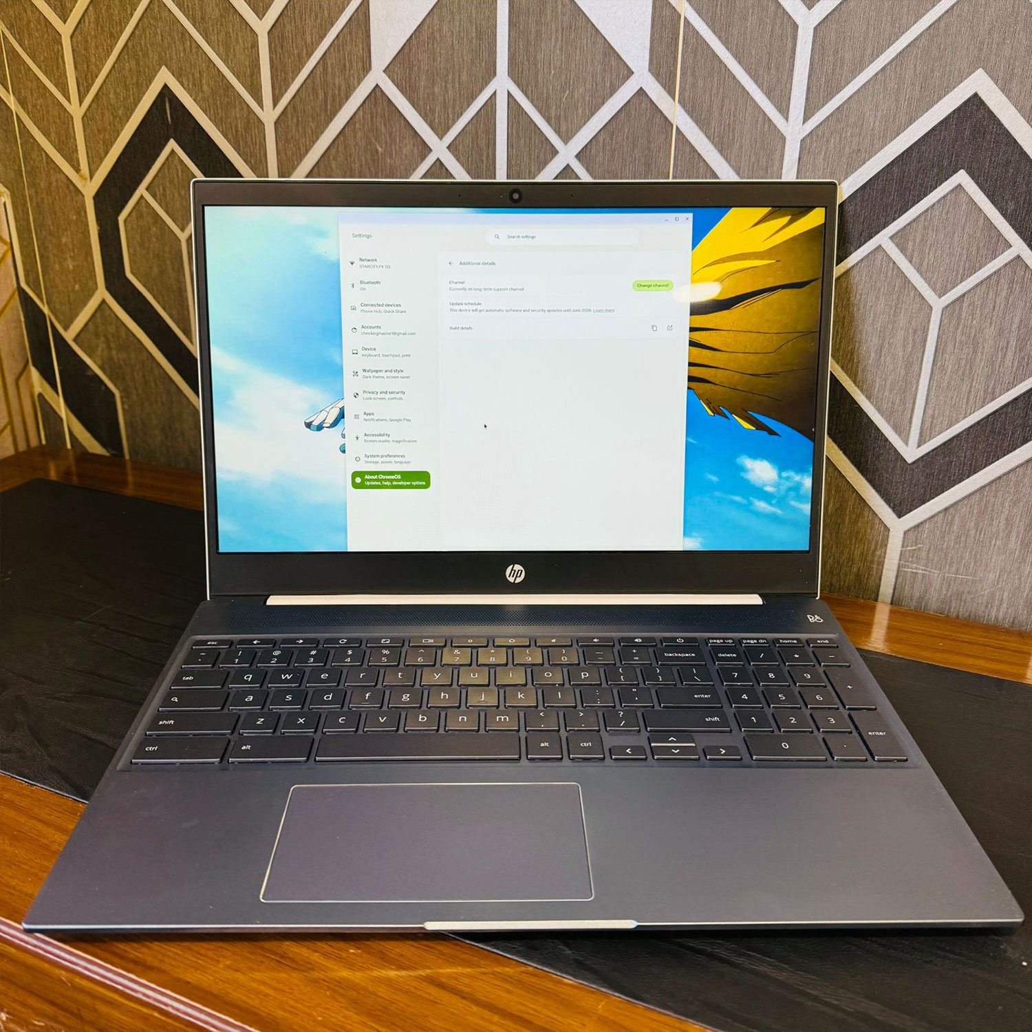 HP Chromebook 15-de0523dx | 8GB Ram | 128GB SSD | Playstore Supported | Intel Core i5 - 8250U 1.60GHz | Touchscreen | 2028 Updateable | 15.6 inch Display | Chromebook - Image 6