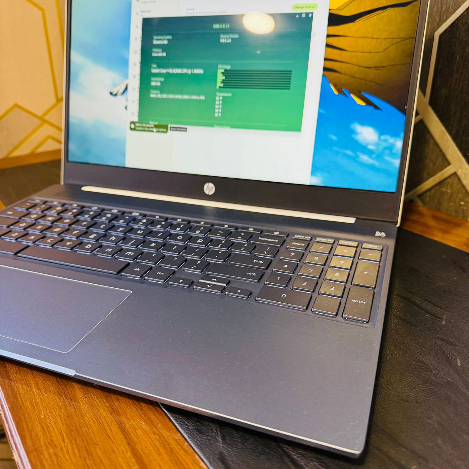 HP Chromebook 15-de0523dx | 8GB Ram | 128GB SSD | Playstore Supported | Intel Core i5 - 8250U 1.60GHz | Touchscreen | 2028 Updateable | 15.6 inch Display | Chromebook - Image 3