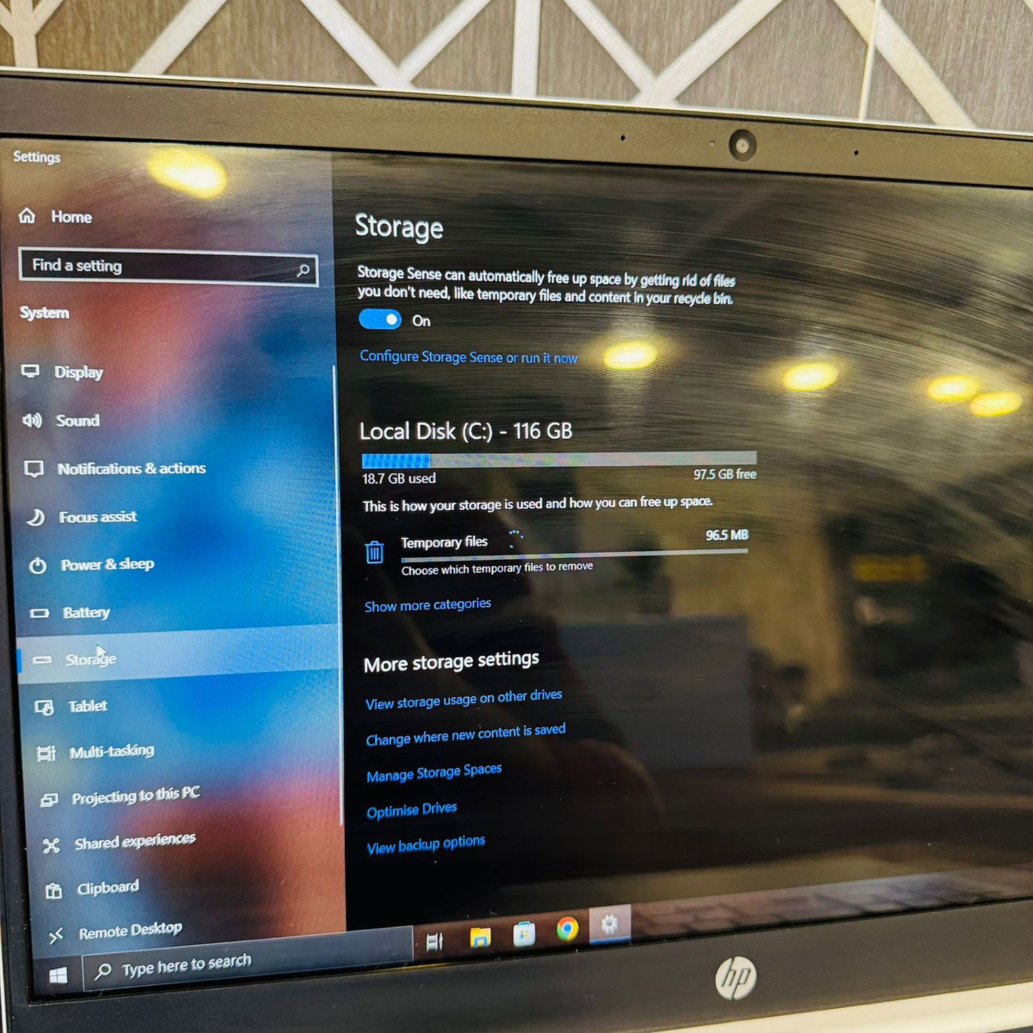 HP Chromebook 15-de0523dx | 8GB Ram | 128GB SSD | Windows 10 | Intel Core i5 - 8250U 1.60GHz | Touchscreen | 15.6 inch Display | Chromebook - Image 11