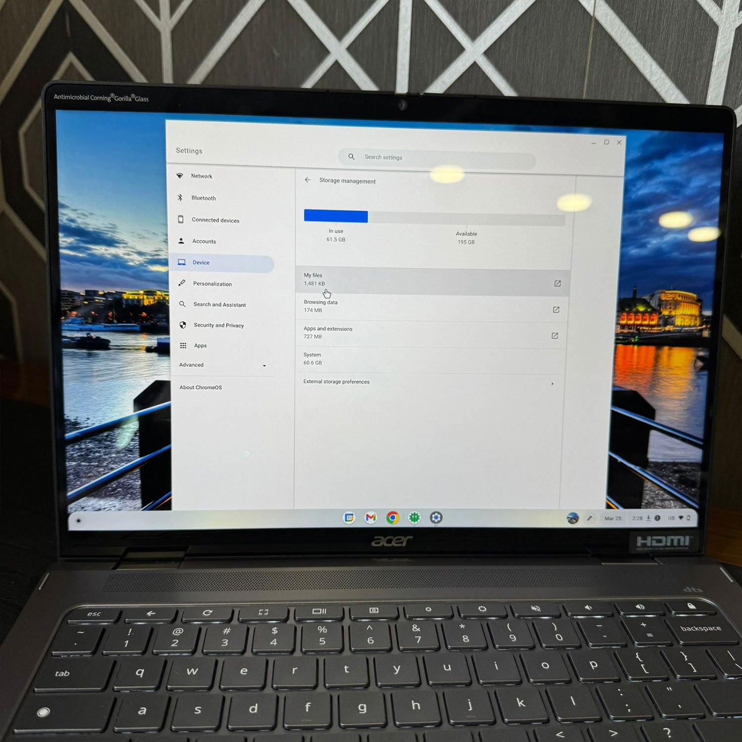 Acer | Spin 714 | Chromebook | 256GB NVME SSD | 16GB RAM | Intel Core i5 12th Gen | With Stylus Pen | 360 Rotatable | Touchscreen | Playstore Supported | 14" QHD Display | ChromeBook - Image 10