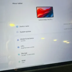 Lenovo Idea Tab Pro 8GB RAM 128GB ROM Tablet PC rear view