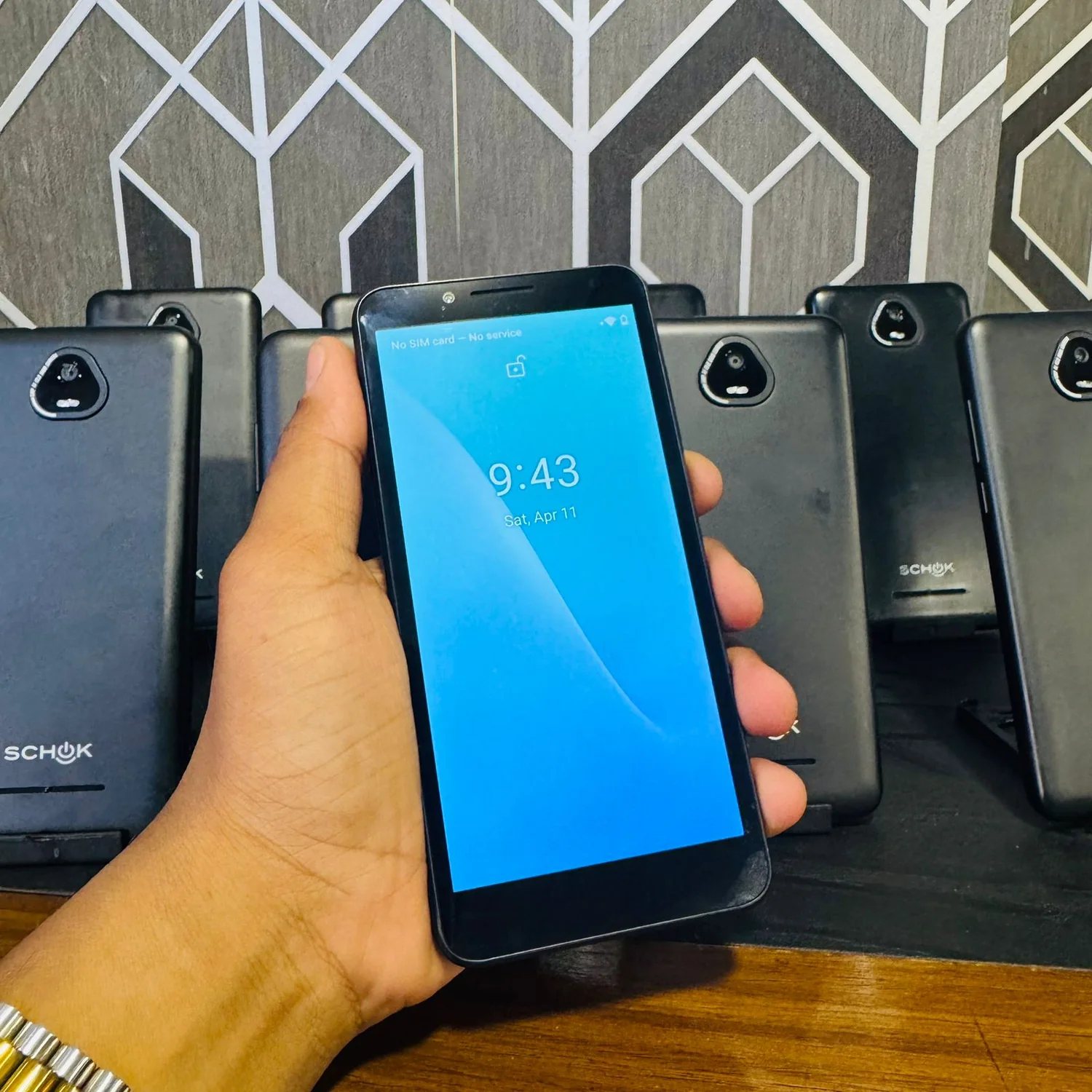 Schok Volt SV55 2GB RAM 16GB Mobile Phone front view