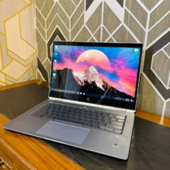 HP Chromebook x360 14-da0011dx Windows 10 side view