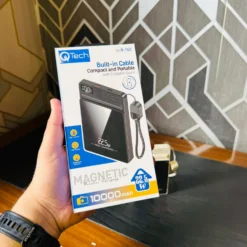 QTech Q-142 Magnetic 10000mAh Power Bank box front view