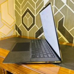 Dell Precision 5550 laptop side angle and ports view