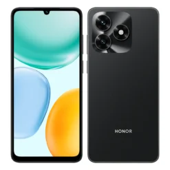 HONOR X5c Plus 4GB 128GB Midnight Black front and back - Price in Pakistan