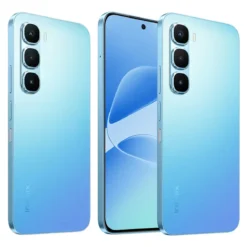 Infinix Sapphire Blue front and back - Price in Pakistan