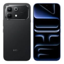 Infinix Midnight Black front and back - Price in Pakistan