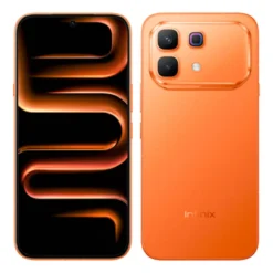 Infinix Solar Orange front and back - Price in Pakistan
