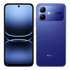 Infinix Cloudline Blue front and back - Price in Pakistan