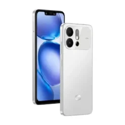 itel A100C Cloud White front - Price in Pakistan