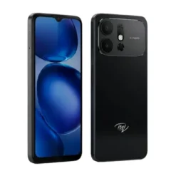 itel A100C Natural Black front - Price in Pakistan