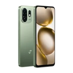 itel A100C Silk Green front - Price in Pakistan