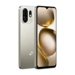 itel A100C Titanium Gold front - Price in Pakistan