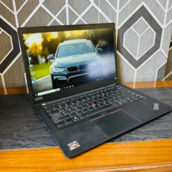Lenovo ThinkPad T495 Ryzen 7 Pro laptop front angle view
