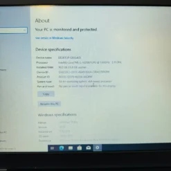 Lenovo ThinkPad L15 Gen 1 16GB RAM 256GB SSD Laptop system specifications screen