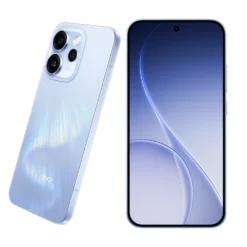 OPPO Reno15 Pro 5G Aurora Blue front and back - Price in Pakistan