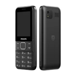 Philips Xenium 210 Black front - Price in Pakistan