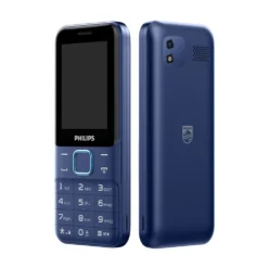 Philips Xenium 210 Blue front - Price in Pakistan