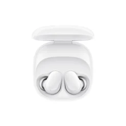 REDMI Buds 6 Play White earbuds in charging case
