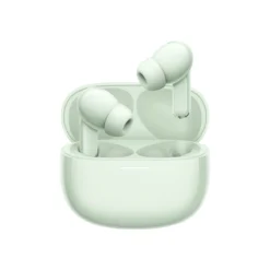 REDMI Buds 8 Green earbuds in charging case