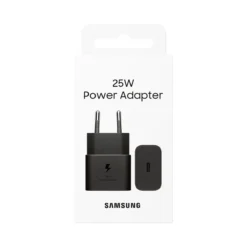 Samsung 25W Power Adapter Black Charger official gallery view