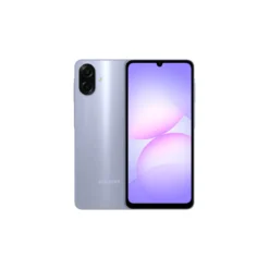 Samsung Galaxy A07 Light Violet Mobile Phone front and back view