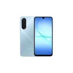 Samsung Galaxy A17 8GB 256GB Light Blue Mobile Phone front and back view